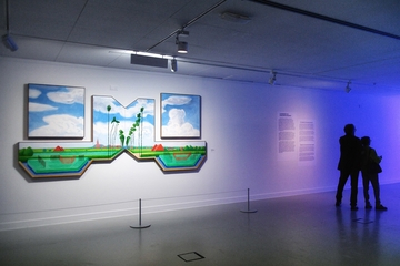 Le Chant de la Terre, David Hockney image