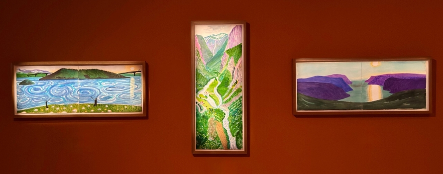 Le Chant de la Terre, David Hockney